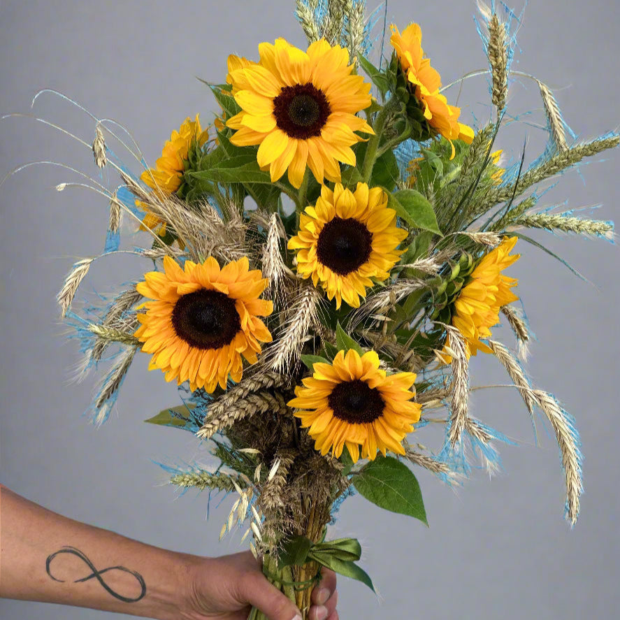saulegrazos-puokste-sunflowers
